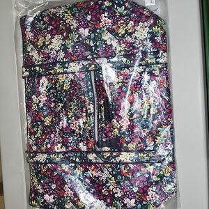 NWT NBU Vera Bradley Iconic Vera Tote Itsy Ditsy Pattern